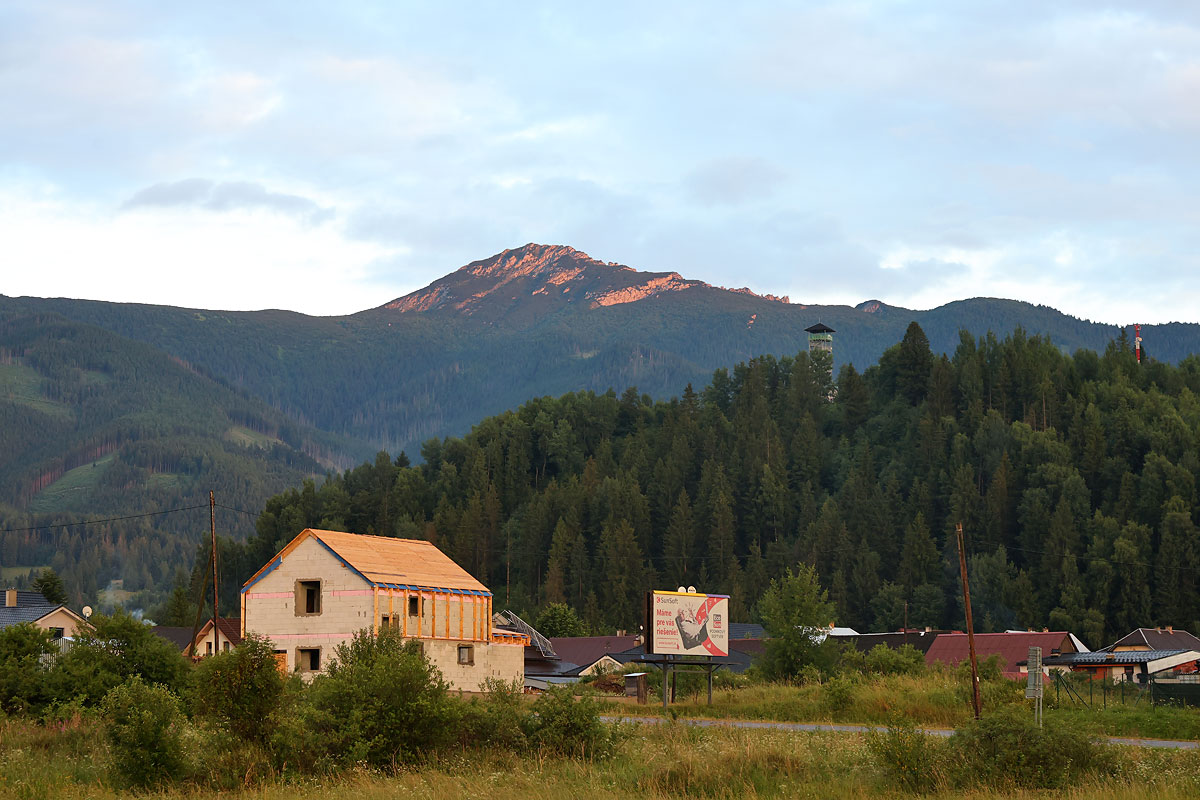 Zuberec - widok na Siwy Wierch