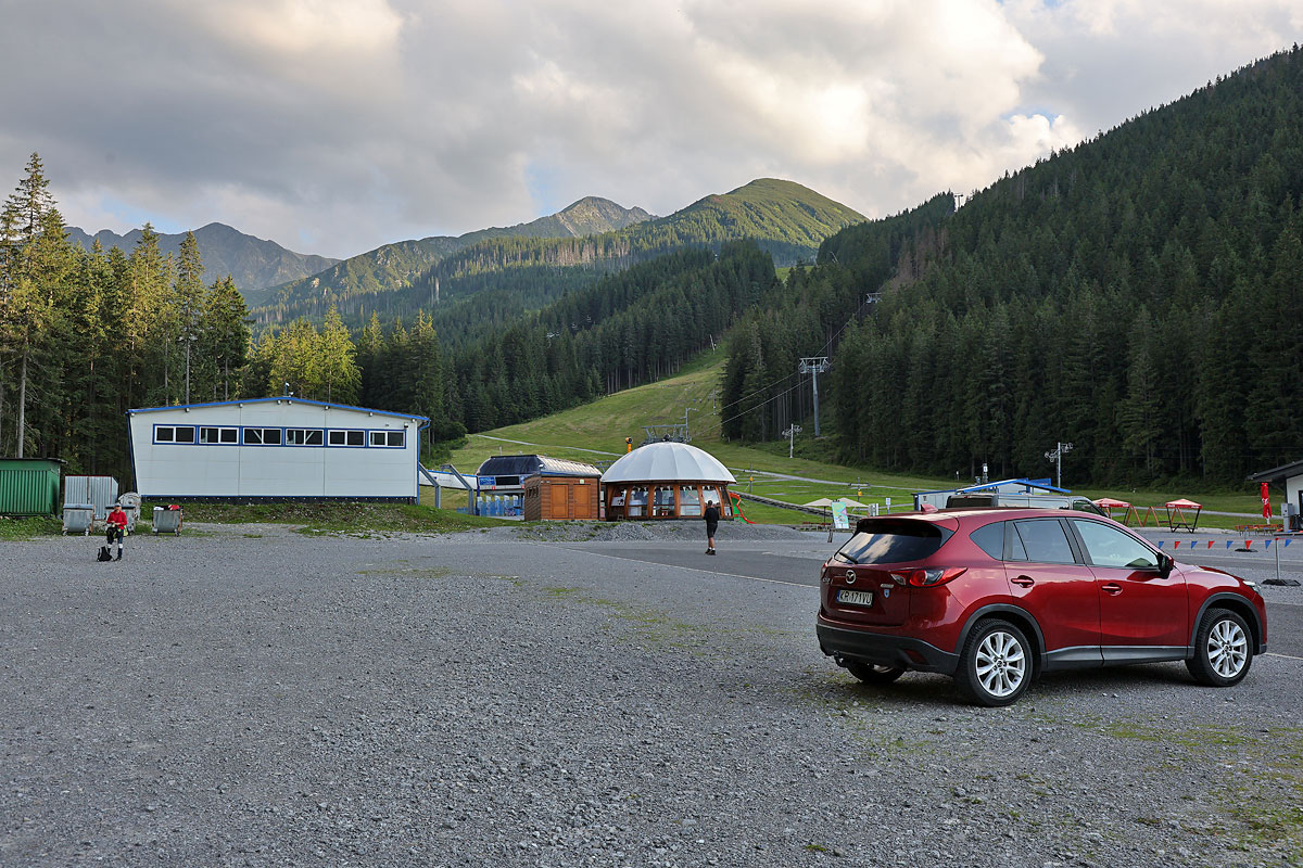 Parking pod Spaloną