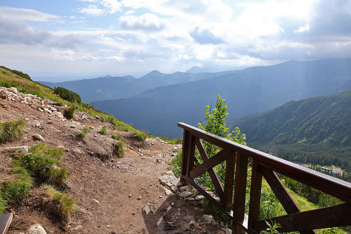 Widok w kierunku Osobitej