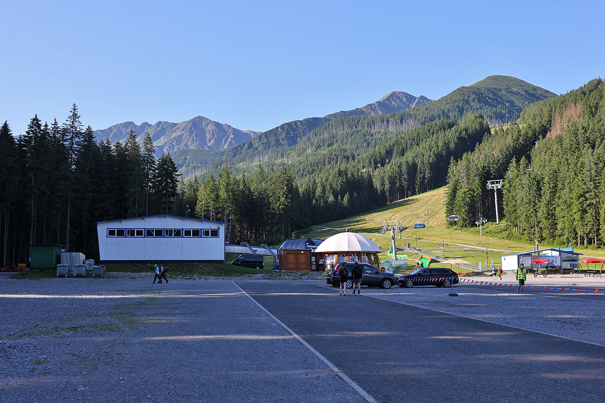 Parking pod Spaloną