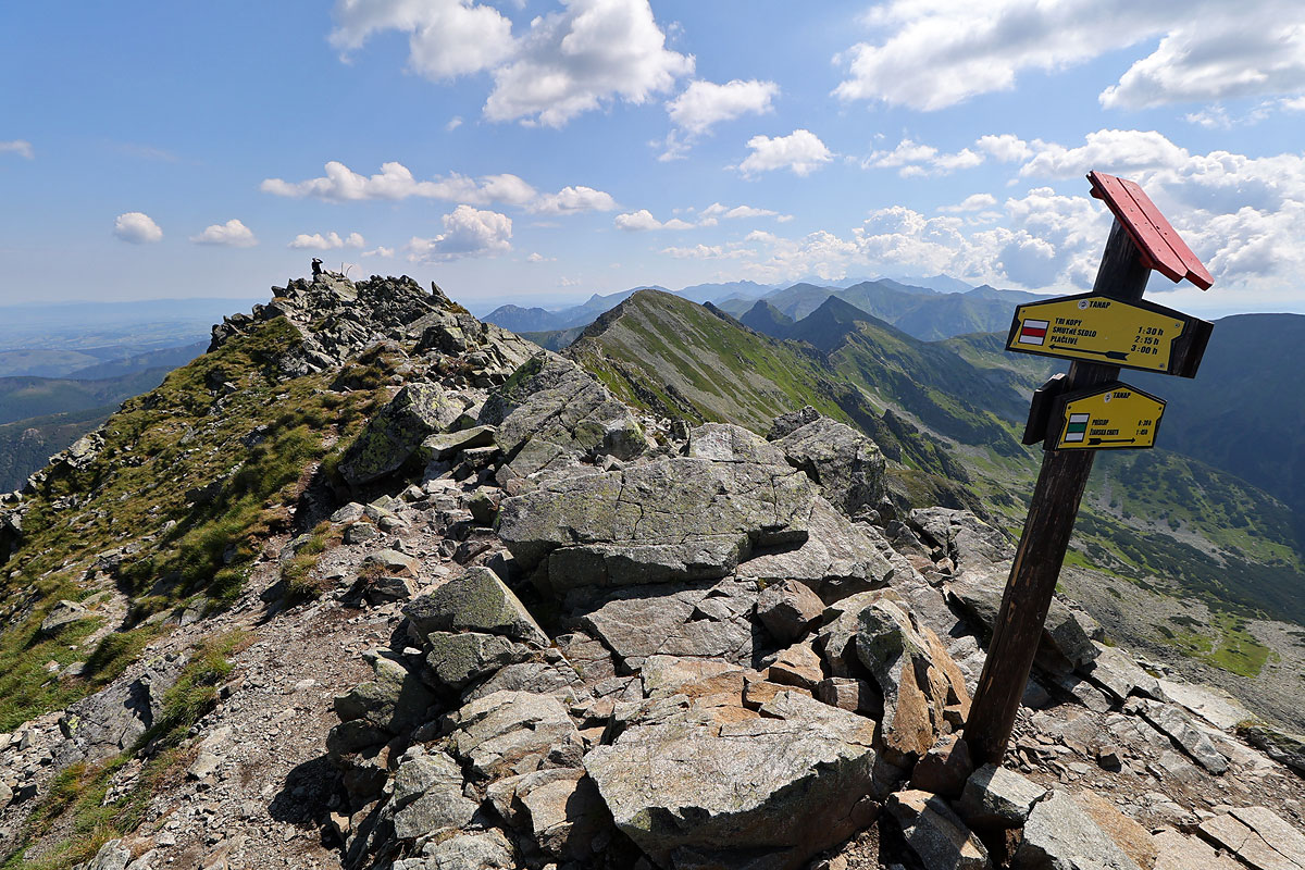 Banówka - widok w kierunku wschodnim