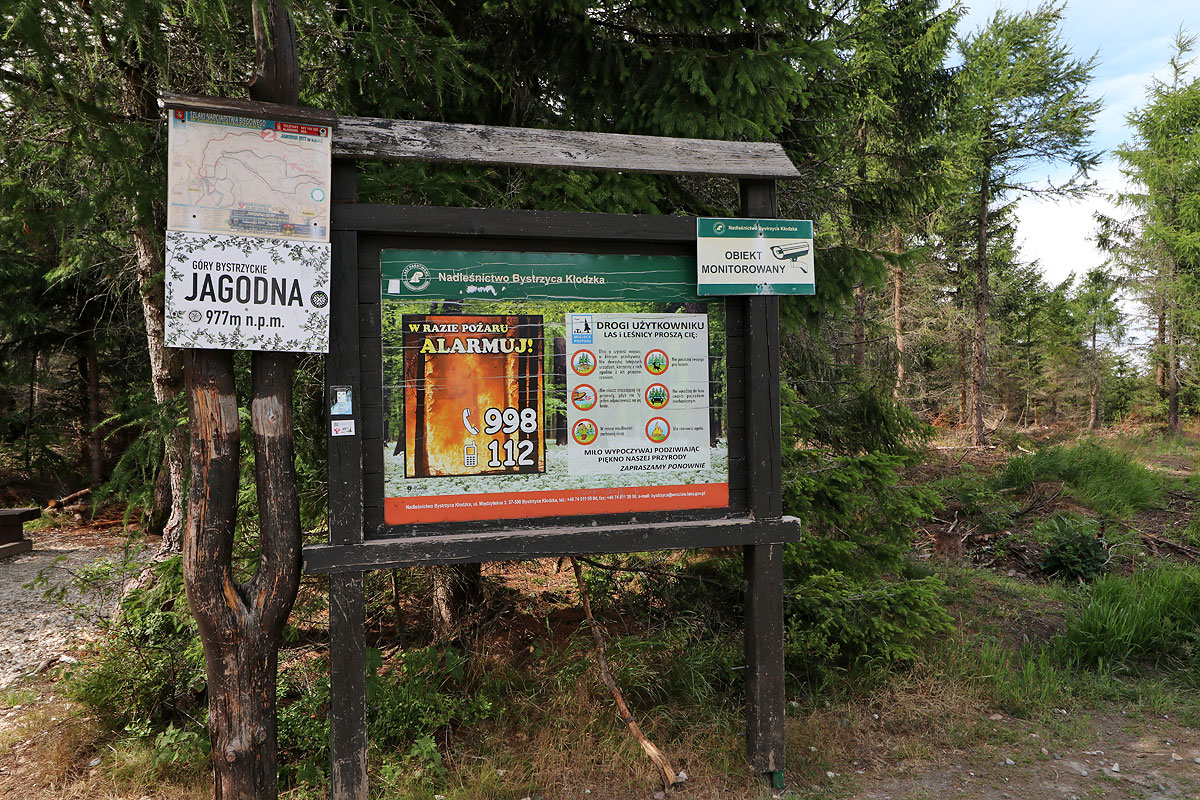 Tablica na Jagodnej