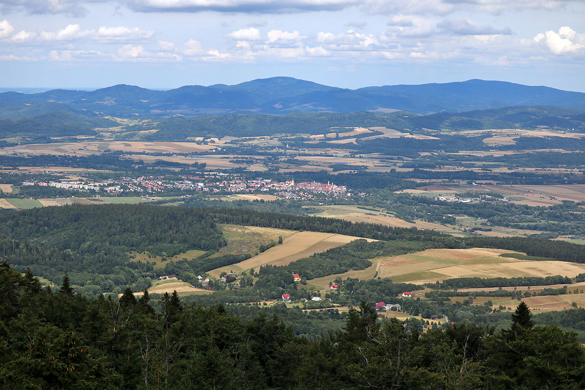Widok na Góry Złote
